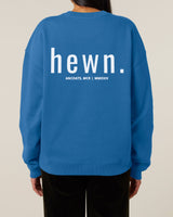 Immaculate Vegan - Women's Organic Cotton Signature Oversized Sweatshirt | Morpho Blue