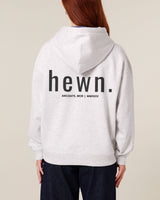 Immaculate Vegan - Women's Organic Cotton Signature Oversized Hoodie | Cloud Grey Marl