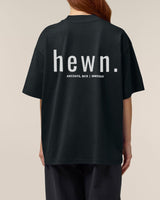 Immaculate Vegan - Women's Organic Cotton Signature Oversized T-Shirt | Jet Black