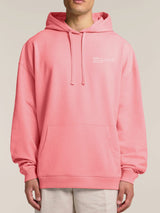 Immaculate Vegan - hewn. Mens Organic Cotton Signature Oversized Hoodie in Flamingo Pink