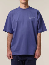 Immaculate Vegan - hewn. Mens Organic Cotton Signature Oversized T-shirt in Dusk Purple