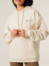 Immaculate Vegan - Women's Organic Cotton Signature Oversized Hoodie | Natural Cotton