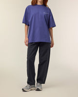 Immaculate Vegan - Women's Organic Cotton Signature Oversized T-Shirt | Dusk Purple