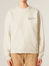 Immaculate Vegan - Women's Organic Cotton Signature Oversized Sweatshirt | Natural Cotton