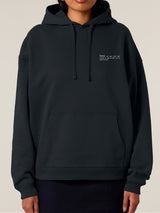 Immaculate Vegan - Women's Organic Cotton Signature Oversized Hoodie | Jet Black