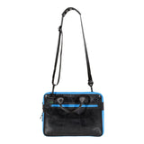 Immaculate Vegan - Ecowings Panther Upcycled Tires Vegan Laptop Bag | Blue Blue