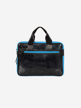 Immaculate Vegan - Ecowings Panther Upcycled Tires Vegan Laptop Bag | Blue Blue