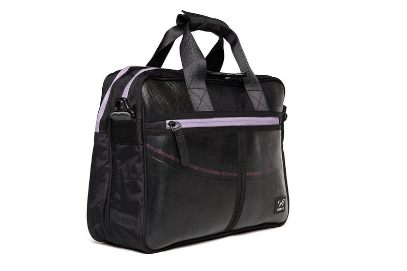 Ecowings Elegant Eagle Upcycled Tires Vegan Laptop Bag | Multiple Colours