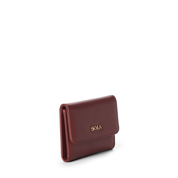 SKYLA ELI Vegan Wallet - Auburn