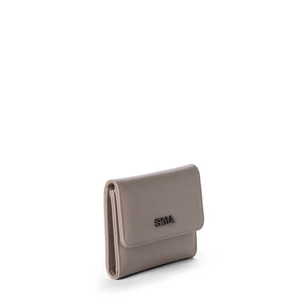 SKYLA ELI Vegan Wallet - Stone Grey