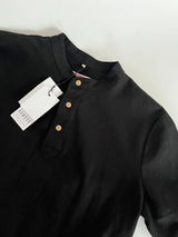 Immaculate Vegan - KOMODO Elijah Men's Organic Linen Cotton Shirt | Black