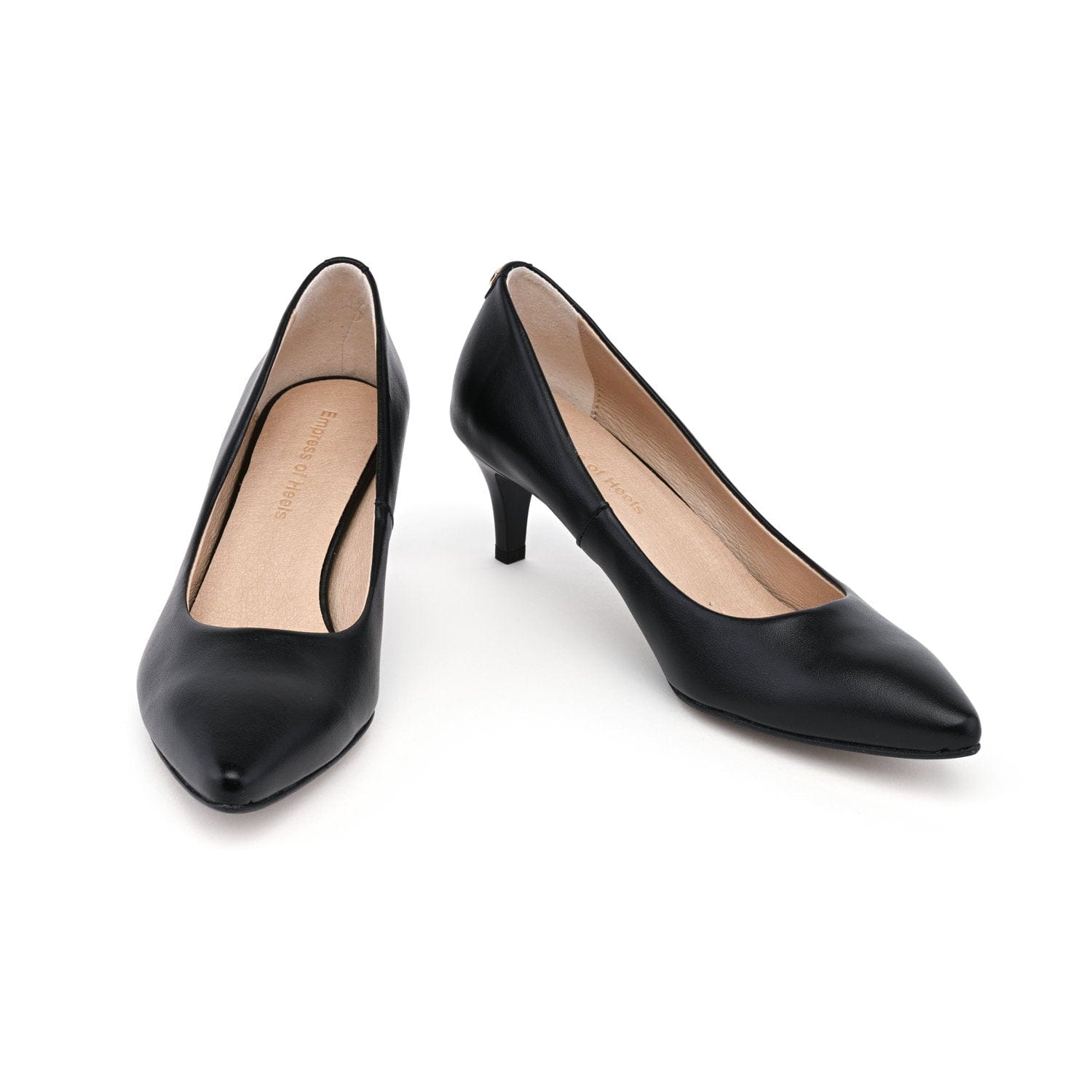 Empress of Heels Black Beauty - vegan 55mm heels