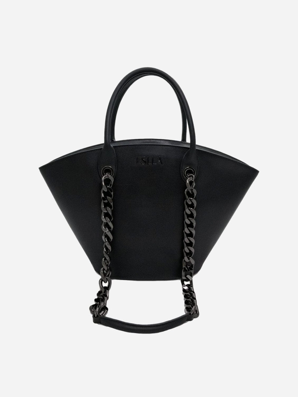 Matte black handbag best sale