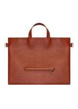 Immaculate Vegan - Estimon LAPTOP BAG CORN COGNAC