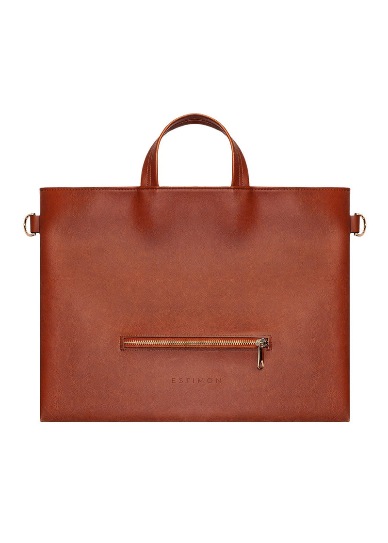 Estimon LAPTOP BAG CORN COGNAC