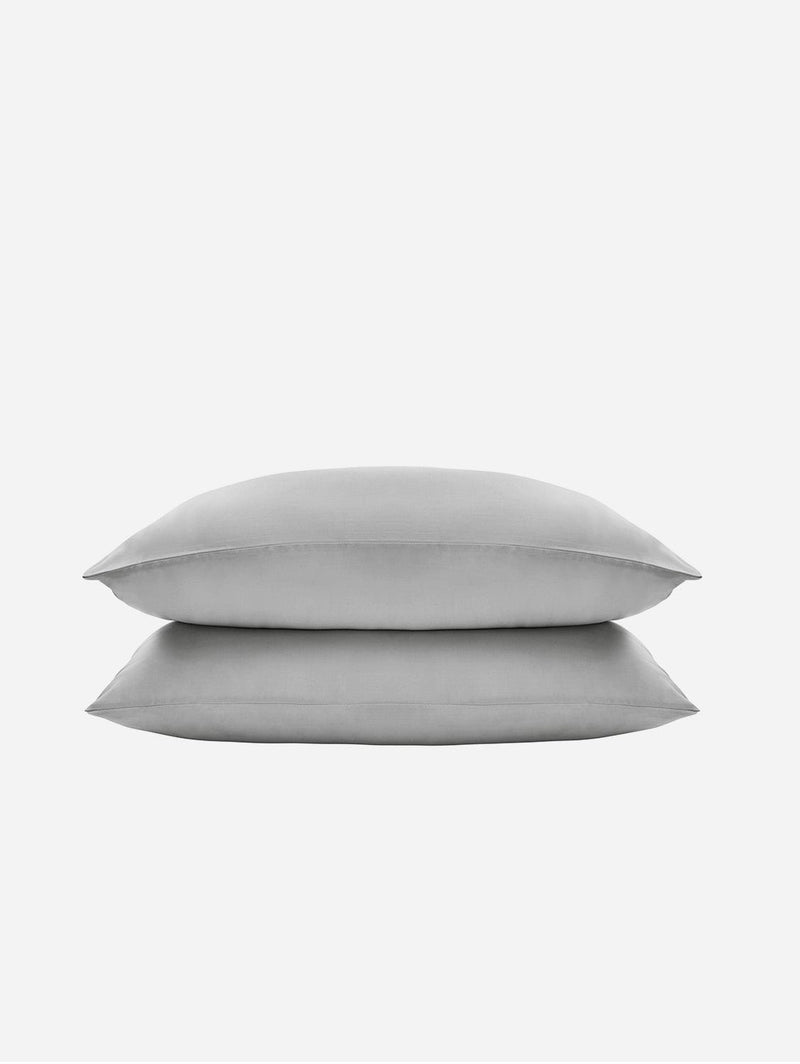 Ethical Bedding Eucalyptus Silk Pillowcase Pair in Grey (Best Seller)