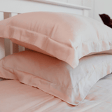 Immaculate Vegan - Ethical Bedding Fitted Sheet in Rose (Eucalyptus Silk)