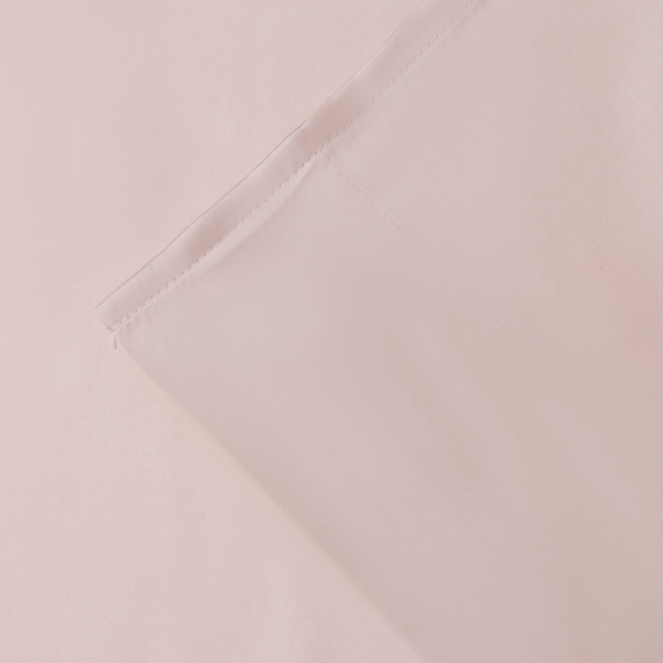 Ethical Bedding Flat Sheet in Rose (Eucalyptus Silk)
