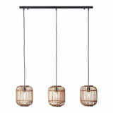 Immaculate Vegan - Ethical Bedding Gaia Collection Bamboo 3 Pendant Light in Natural