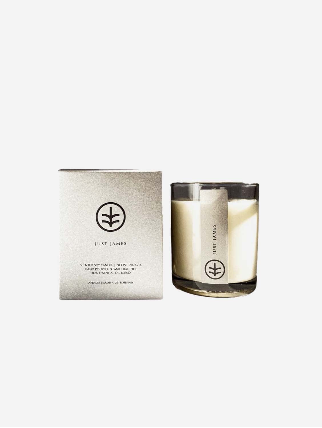 Ethical Bedding Hand Poured Non-Toxic Organic Candle Just James / Small 70g