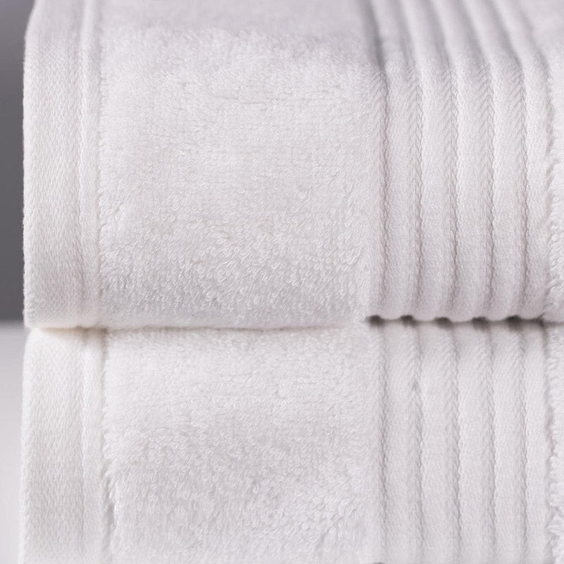 Ethical Bedding Luxury Bamboo Towel Set in White