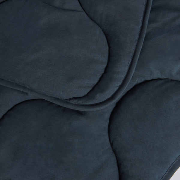 Ethical Bedding BottleBounce Snuggle Blanket in Navy Navy