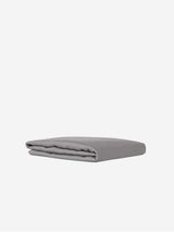 Immaculate Vegan - Ethical Bedding Fitted Sheet in Grey (Eucalyptus Silk) Single / Grey