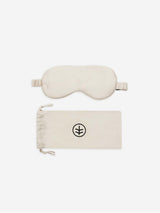 Immaculate Vegan - Ethical Bedding Silk Eye Mask Sleep in Wheat (Eucalyptus Silk) Wheat