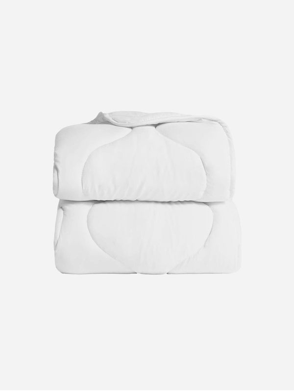 Ethical Bedding BottleBounce Snuggle Blanket in White White