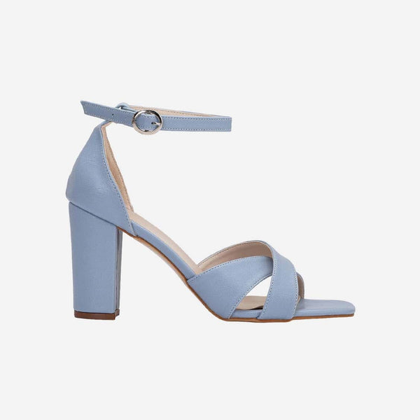 Blue strappy sandals uk best sale