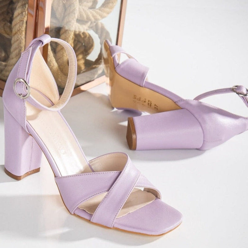 Forever and Always Shoes Amelia - Lavender Heels