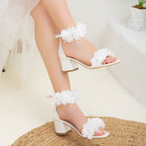 Immaculate Vegan - Forever and Always Shoes Cecile - Ivory Wedding Shoes