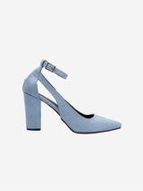 Immaculate Vegan - Forever and Always Shoes Colette - Baby Blue Suede Wedding Shoes