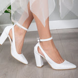 Immaculate Vegan - Forever and Always Shoes Colette - White Wedding Shoes