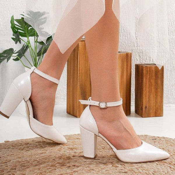 Forever and Always Shoes Gisele - Ivory Wedding High Heels