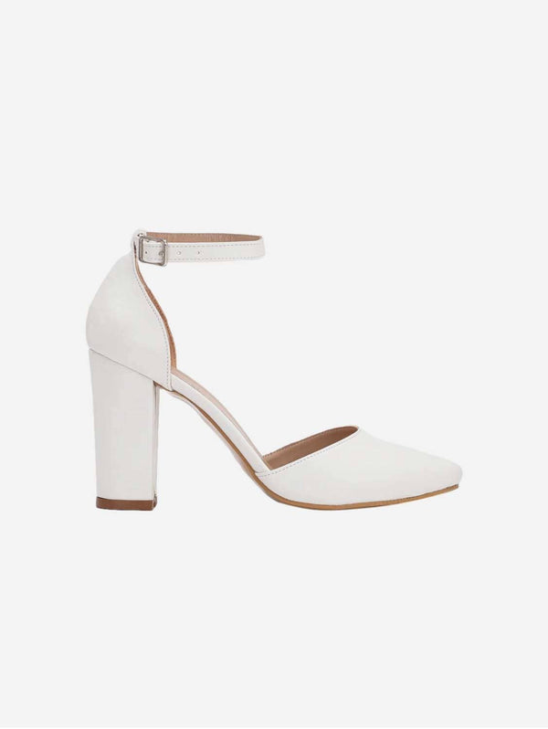 Forever and Always Shoes Gisele - White Wedding High Heels
