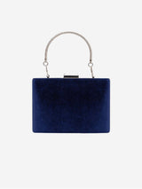 Immaculate Vegan - Forever and Always Shoes Alba - Blue Velvet Clutch Navy Blue