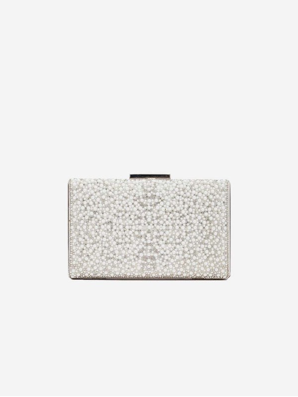 Forever and Always Shoes Clara - Pearl Clutch Pearl