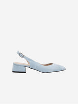 Immaculate Vegan - Forever and Always Shoes Emma Women's Wedding Slingback Shoes | Baby Blue UK3 / EU36 / US5.5
