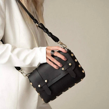 Elegant Vegan Leather Waist Bag with Chain for Women V11000 - BAS