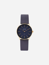 Immaculate Vegan - Votch Solar Classic Appleskin Vegan Leather Watch | Gold & Black with Steel Grey