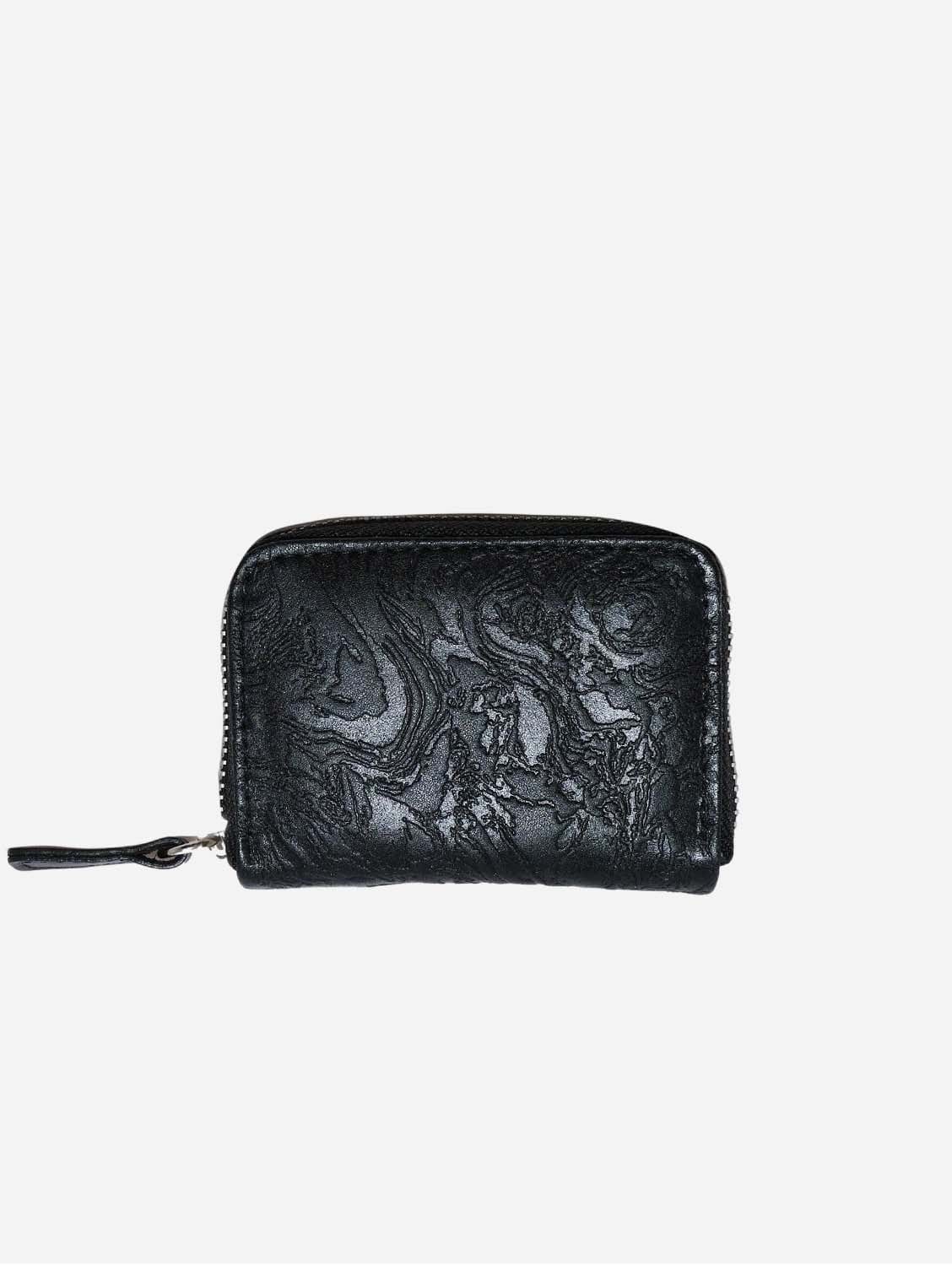 Green Laces Arlo Vegan Leather Wallet | Black