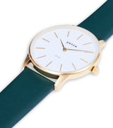 Immaculate Vegan - Votch Gold & Forest Green Watch | Solar Classic