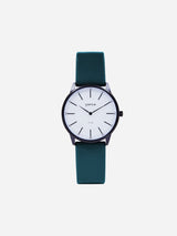 Immaculate Vegan - Votch Solar Classic Appleskin Vegan Leather Watch | Black & Forest Green