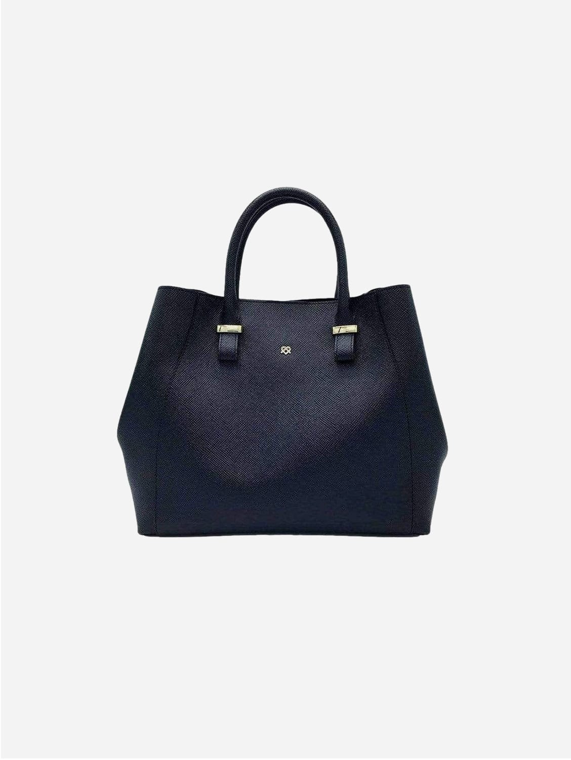 GUNAS New York Jane Vegan Leather Handbag | Black Black