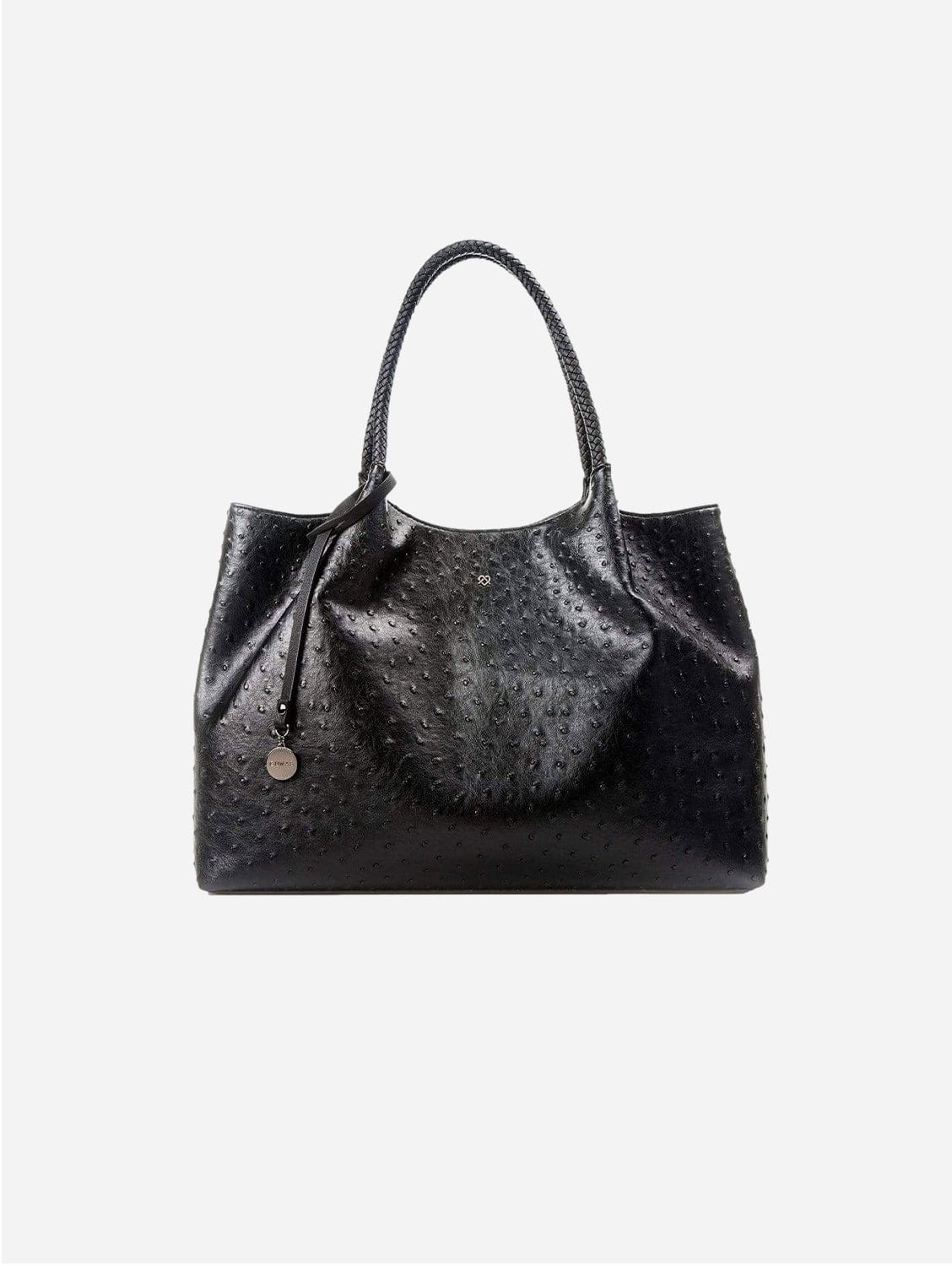 GUNAS New York Naomi Vegan Leather Tote Bag | Black Black