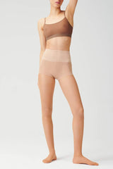 Immaculate Vegan - Hedoine Shaping Control Top Compression Tights - Nude Vivid