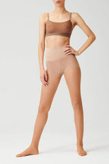 Immaculate Vegan - Hedoine Shaping Control Top Compression Tights - Nude Vivid