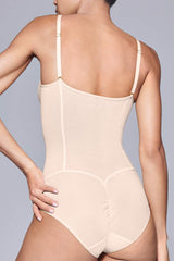 Immaculate Vegan - Hedoine Shaping Power Mesh V-Neck Body Nude Vivid