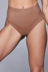 Immaculate Vegan - Hedoine Supportive All Mesh Brazilian Briefs Nude Olive